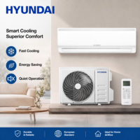 Système de pompe à chaleur HVAC HYUNDAI 18000 BTU R32 à connexion rapide, climatisation à vitesse variable pour projets résidentiels