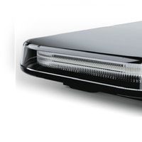Nouvelle barre lumineuse d'avertissement LED ambre 1200 mm 12/24 V IP65 avec télécommande sans fil