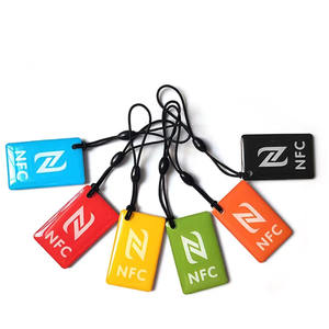 GSC Prix d'usine Logo personnalisé Porte-clés RFID passif Epoxy Hang Tag NFC Chip Epoxy Card - Product Image 3