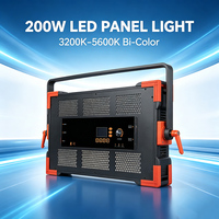 Panneau LED 200W pour éclairage d'appoint, 600 LED, CRI élevé Ra≥97, gradation multiple, sans scintillement, silencieux