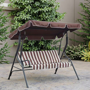 Sedia a Dondolo da Giardino per Esterni Resistente per 3 Persone Sedia Sospesa Altalene da <span class=keywords><strong>Patio</strong></span> Arredo da Esterno - Product Image 2