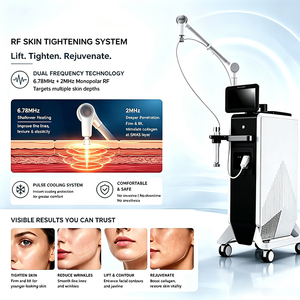 2026 Newest Tech Skin Tightening Machine Dual Frequency 6.78mhz 2mhz Monopolar Machine - Product Image 5