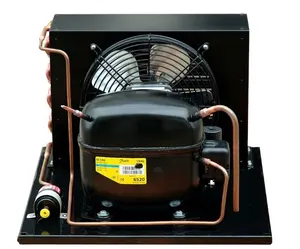 Compressore Embraco EMU55H R134A 115v 60hz 1/5HP unità di condensazione raffreddata ad aria unità compressore di refrigerazione