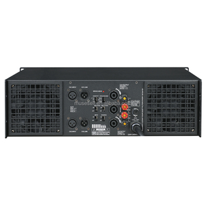 Penguat Daya Stereo Profesional <span class=keywords><strong>2</strong></span>-Kanal untuk Pertunjukan Panggung CA6 dengan Cangkang Logam dan <span class=keywords><strong>Output</strong></span> Speaker Tinggi - Product Image 3