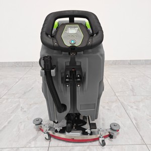 Battery Operated Walk Behind Single Disc Commercial Robotic Floor Scrubber Cleaner - Product Image 5