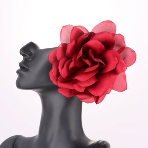 Pendientes de Flor con Diseño de Camelia Blanca Grande, Joyería para Mujer para Fiestas - Product Image 3