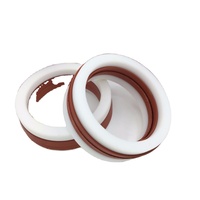 Joints d'étanchéité combinés en tissu caoutchouc NBR/FKM/Nylon/PTFE 55x75x10 vee -V