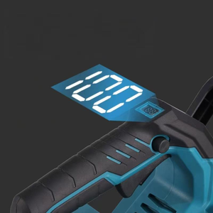 Scie à chaîne électrique sans fil à double batterie, personnalisée OEM, 16 pouces, avec moteur sans balais, outils de travail du bois - Product Image 4