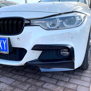 ชุดแต่งสปอยเลอร์กันชนหน้าสำหรับ BMW ซีรีส์ 3 F30 F35 ปี 2013-2019 ชุดแต่งวินด์ไนฟ์ปรับมุม คานาร์ดหน้า - Product Image 1