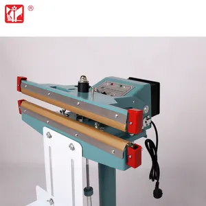 Foot Pedal Impulse Sealer Commercial Pedal Plastic Bag Sealing Machine for various materials 8mm Sealing width double sides heat