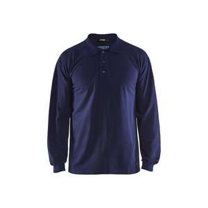 BLAKLADER - 337417418900XXXL Flame resistant <b>polo</b> <b>shirt</b> <b>Navy</b> <b>blue</b> - EAN 7330509891162 FLAME RESISTANT WORKWEAR - Product Image 1