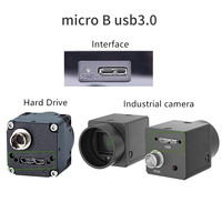 Câble USB 3.0 Type A vers Micro B mâle Caméra industrielle Câbles de vision Usb3 Assemblage de câble de vision industrielle