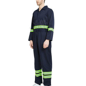 Overol de Seguridad Profesional de Alta Visibilidad con Cinta Reflectante, Certificado CE, de Poliéster - Product Image 3