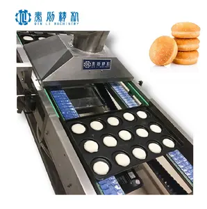 Bread equipments industrial used slicer hamburger burger machine full automatic production line