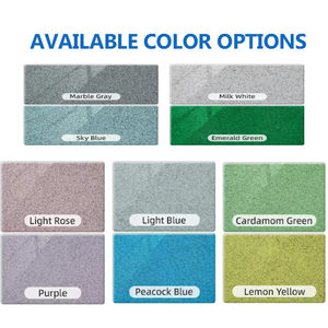 Rivestimento Epossidico Autolivellante Effetto <span class=keywords><strong>Marmo</strong></span> <span class=keywords><strong>per</strong></span> Pavimenti Interni, <span class=keywords><strong>Vernice</strong></span> <span class=keywords><strong>per</strong></span> Pavimenti in Calcestruzzo Liquido con Sabbia Colorata, Applicazione a Spruzzo - Product Image 2