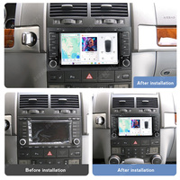 MEKEDE DUDU7 7870 12+256G DUDUAUTO Reproductor Multimedia para Auto con GPS, Navegación, Pantalla para Auto, Radio Android 13 de 7 Pulgadas para VW Touareg