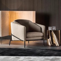 Ensemble de fauteuils de salon modernes de luxe en bois massif faits à la main, capitonnés, inclinables, ergonomiques, imperméables, écologiques, pour chambre à coucher et salon