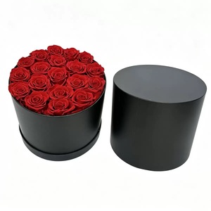 Vente en gros de boîtes cadeaux de roses éternelles, roses Piaget originales, boîtes cadeaux multi-tailles pour cadeaux de Noël, décoration intérieure pour <span class=keywords><strong>les</strong></span> êtres chers - Product Image 3