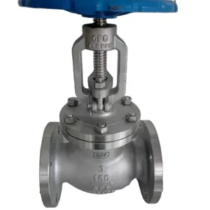 rising stem globe valve,flange end RF,150LB,3",CF8,hand operated