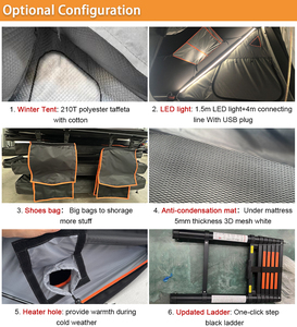 Casa de Campaña Plegable para Viajes, Fácil de Transportar, Personalizable, Tipo Carpa para Auto - Product Image 3