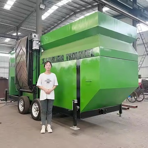 Draagbaar Roterend Trommel-Scherm Voor Compostzeeffabriek China 'S Mobiele Bodemscreener Met Motoronderdelen Van De Kernmotor - Product Image 3