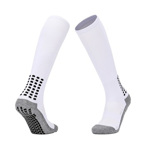 Chaussettes de sport professionnelles pour jeunes, mi-mollet, à compression, pour la course et le football, antidérapantes, respirantes, absorbant la transpiration, avec coussin en tissu éponge - Product Image 6