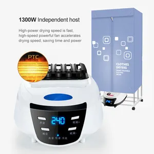 Clothes Care Machine Intelligent Cloth Dryer Sterilizer wardrobe Steamer Garments WIFI Control Automatic Electric Steam Closet