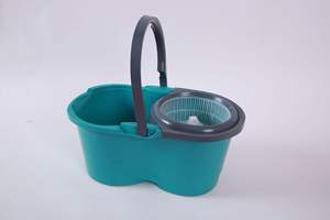 Droog Nat Reinigingstool Met 360 ° Roterende Dweil Emmer Roestvrijstalen Bloemensnijder Set Aparte Vuil Schoon Water Voor Reiniging - Product Image 4