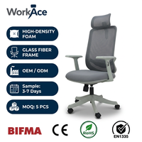 Silla de Conferencia Ergonómica Plegable y Ajustable, Diseño Plegable, para Sala de Capacitación, de Malla, Apilable, Venta al Por Mayor