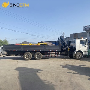 Camión Grúa <span class=keywords><strong>Articulada</strong></span> Shacman 6x4 de 12T 14T con Grúa Hidráulica Montada en Camión para Venta - Product Image 2
