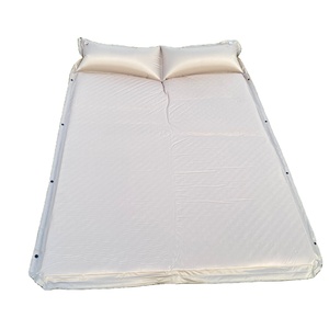 Outdoor 2-person air mattress Ultralight Sleeping mat Air mattress with pillow camping mat