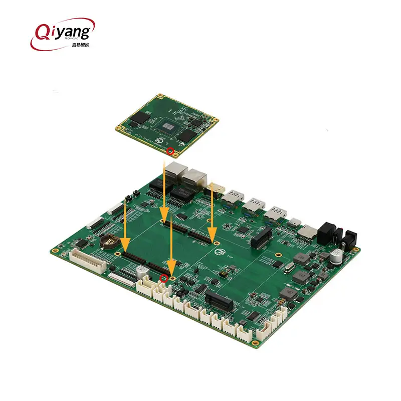 High performance Quad core CortexA53 CPU i.MX8M Plus motherboard core module for edge calculation, visual perception