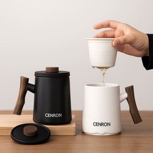 Branded Ceramic Coffee <b>Cup</b> and Stylish Wallet Gift Pack, Customizable Company logo Christmas Presents - Product Image 6