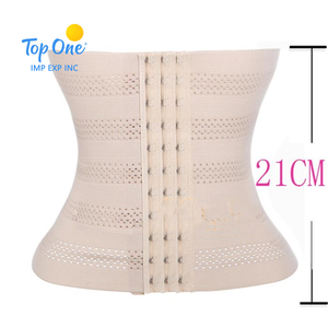 Corsé de acero deshuesado para mujer de 21cm, entrenador de cintura para perder peso y adelgazar - Product Image 4