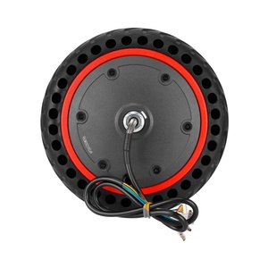 Moteur de trottinette électrique de deuxième génération 36V350W 8,5 pouces à bord rouge pour trottinette Pro, accessoires de moteur de trottinette - Product Image 3