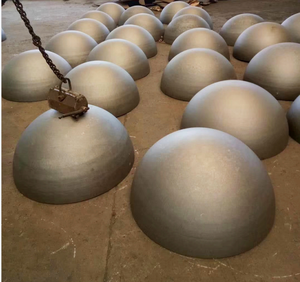 Esfera de <span class=keywords><strong>metal</strong></span> hueca de media esfera de acero al carbono, acero inoxidable, <span class=keywords><strong>36</strong></span> pulgadas - Product Image 3