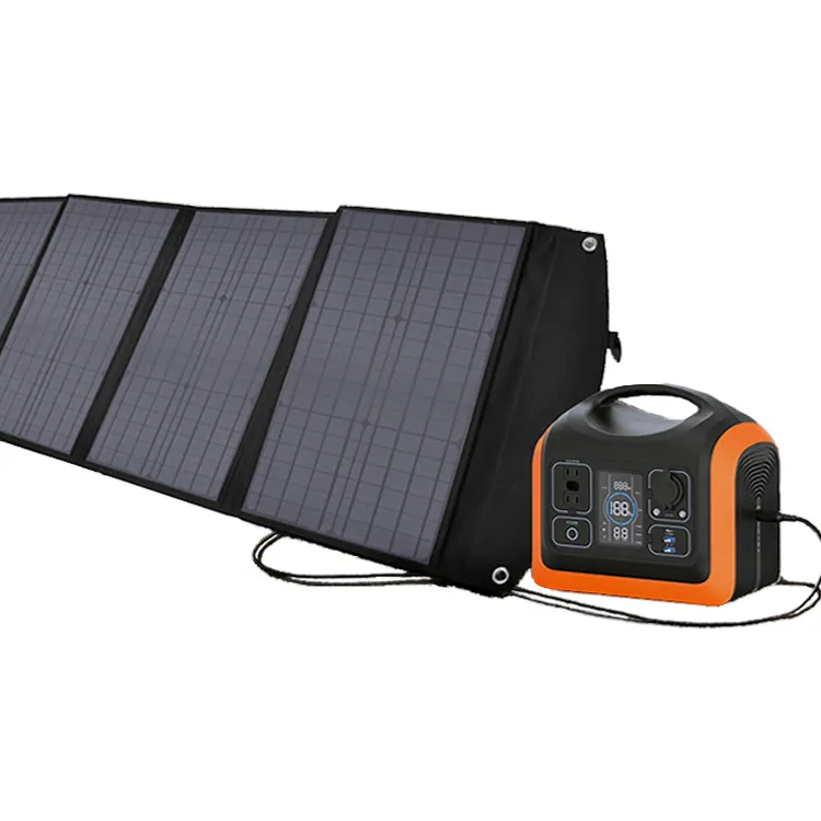 Groothandel 12 Volt Dc Uitgang Generador De Electricidad Solar 110V 220V Draagbare Gereglementeerde Zonne-energie Generator Voor Camping leven