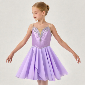 Профессиональная балетная романтическая пачка длинная юбка черная красная Испания платье для взрослых детей балетное платье для выступлений - Product Image 1