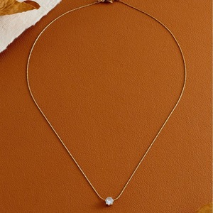 Collier pendentif en acier inoxydable plaqué or 18 carats avec étoile de mer, coquillage et cristal pour femmes |   Ensemble de bijoux à thème plage et océan, résistant au ternissement - Product Image 4