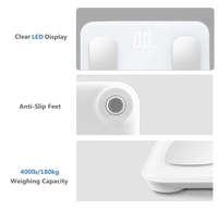 Balance de composition corporelle intelligente multifonctionnelle SENSSUN professionnelle à 8 électrodes numériques pour l'analyse du poids et de la graisse