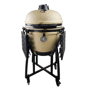 Auplex Asador Fumador de pelotas para churrasco Green pro 23 polegadas Grelhador a carvão Kamado