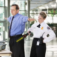 Détecteur de métaux portable portable Scanner de corps de métro d'aéroport Contrôle de sécurité du détecteur de métaux pour les grands événements