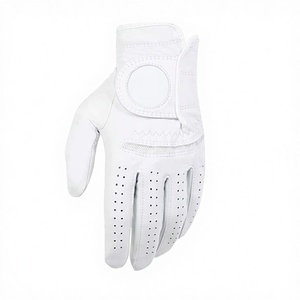 Guantes de Golf de Piel Cabretta con Logotipo Personalizado de Primera Calidad, Cierre de Gancho y Bucle Antideslizante, para Hombre, Viajes, Pesca, Deportes - Product Image 3