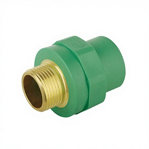 Raccordi a Tappo con Filettatura Esterna per Tubi in PPR PVC per <span class=keywords><strong>Acqua</strong></span>, 160mm, Lunghezza 4m, Testa Esagonale Maschio Dritta - Product Image 1