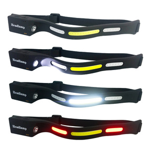 Lampe frontale LED rechargeable ANT5ppe, étanche, avec capteur, idéale pour le camping et les activités de plein air - Product Image 1