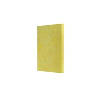 Panneau insonorisant et ignifuge en laine de verre avec support en feuille d'aluminium pour l'isolation thermique des conduits CVC, des murs industriels et des toitures métalliques