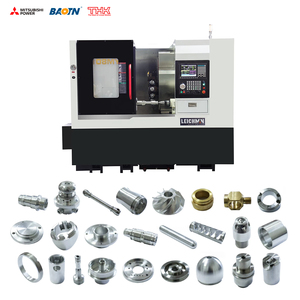 Máquina de centro de torneado y fresado CNC de torreta de 12 estaciones personalizada de servicio pesado para operaciones de molino y <span class=keywords><strong>torno</strong></span> - Product Image 1