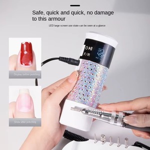 New product 45000 RPM Electric <b>Nail</b> Drill Machine Portable <b>Nail</b> Trimming Tool <b>Nail</b> Drill Polishing Machine Rechargeable <b>Nail</b> - Product Image 6