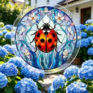 83Pcs Acrylic Suncatcher <b>Puzzle</b> Window Hanging, DIY Acrylic Sun Catcher Ornament Garden Home Wall Decor Gift for Mom Women - Product Image 2