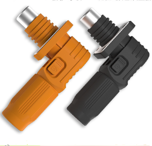 Conector de Almacenamiento de Baterías Compatible con Amphenol de 1500V 150A 200A 250A, Terminal de Bloqueo Rápido Impermeable de Ángulo Recto para Gabinete Fotovoltaico - Product Image 1